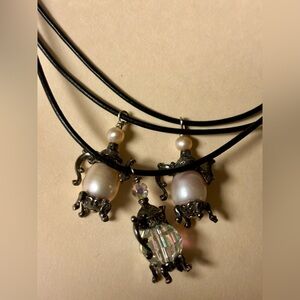 3 Tea Kettle necklace necklaces